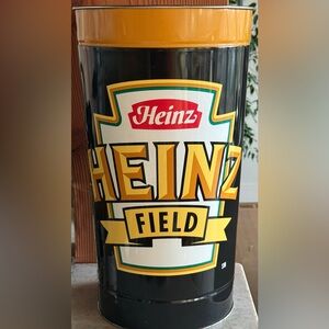 Heinz Field Black and Yellow Garbage Canister